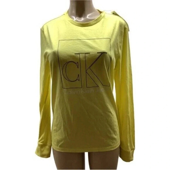 CK Jeans long sleeve tee size small new with tags - Picture 1 of 7